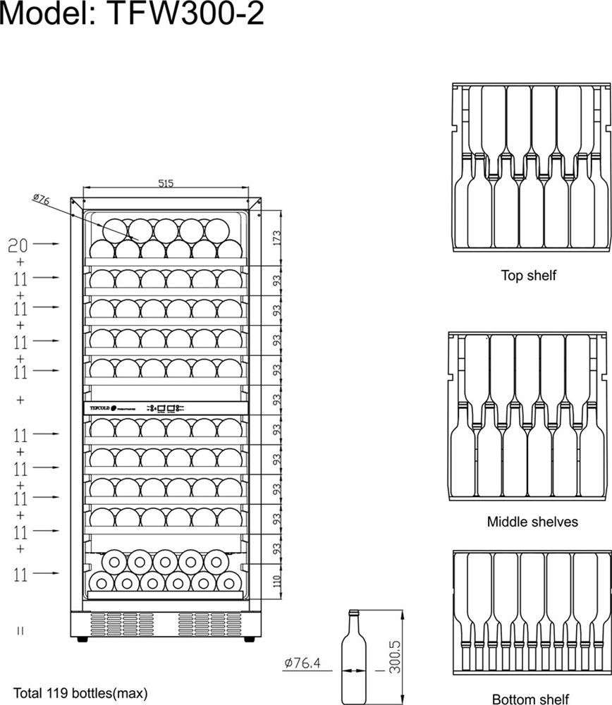 tefcold-tfw-300-2f-schema